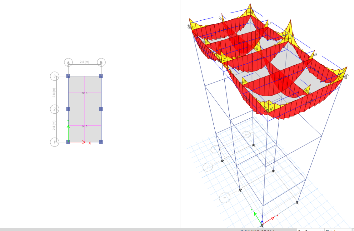 Modelling, Analysis, Design and Detailing of a Tank tower using ETABS